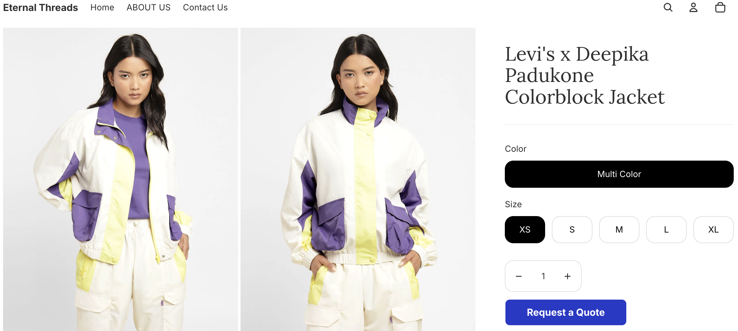 Price hidden on a product page