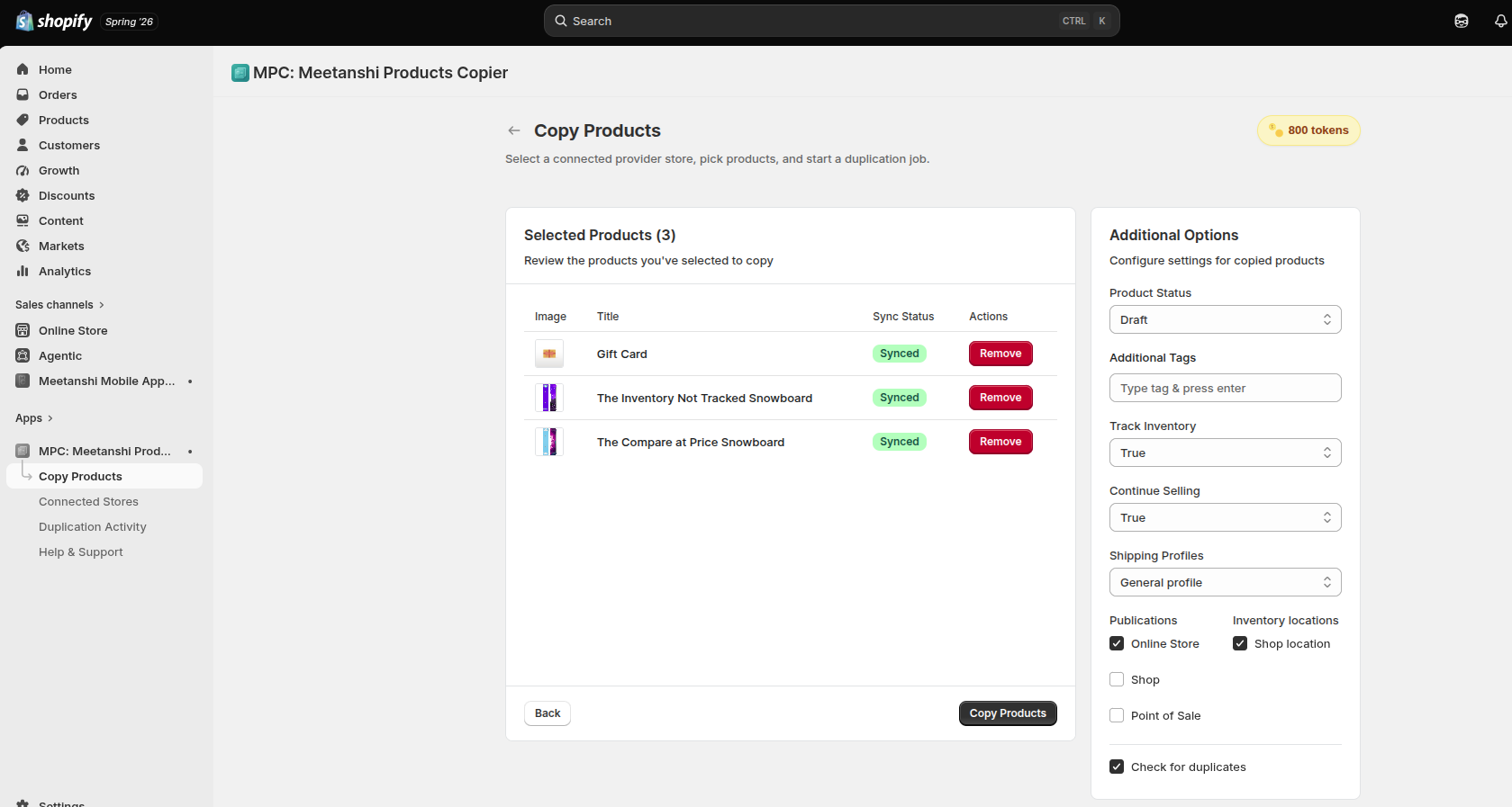 MPC Pick Product Attribute